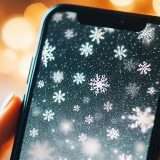 Threads, easter egg di Natale: scende la neve