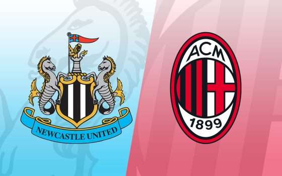 Newcastle-Milan: formazioni e dove vederla in streaming