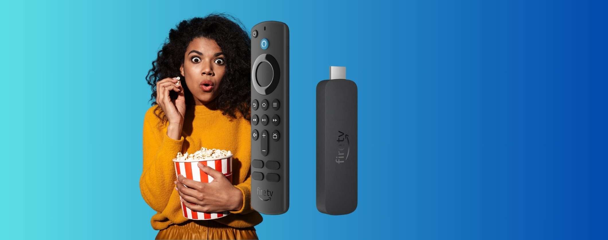 Nuovo Fire TV Stick 4K: la TV diventa smart a soli 39€