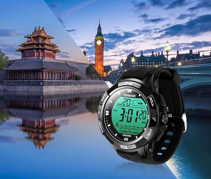 Il design dell'orologio sportivo resistente all'acqua