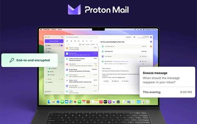 L'app desktop di Proton Mail