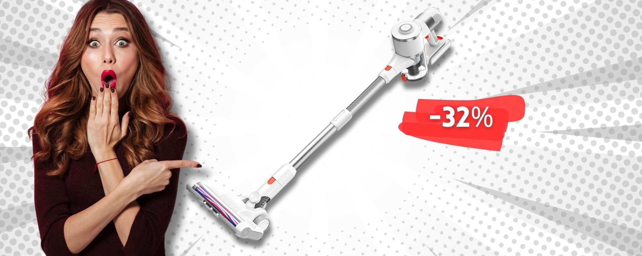 Ultenic U10 Pro per DISINTEGRARE lo sporco: aspirapolvere senza fili