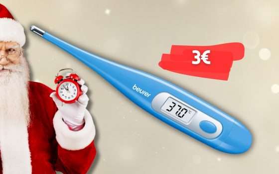 Termometro digitale Beurer a soli 3€ in sconto LAMPO: approfittane