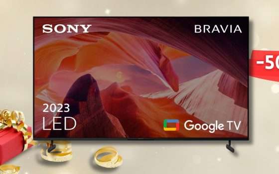 Sony BRAVIA per un 65 pollici 4K UHD che scende al MINIMO STORICO