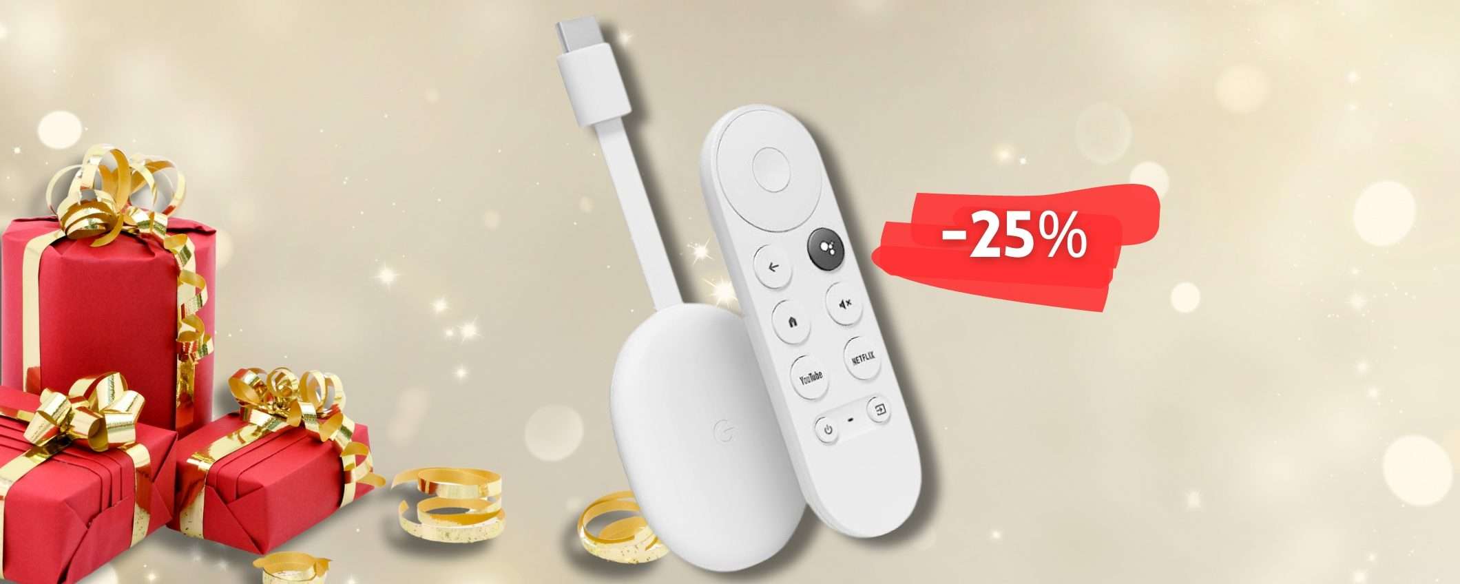 Chromecast con Google TV, scopri come 29€ trasformano il televisore