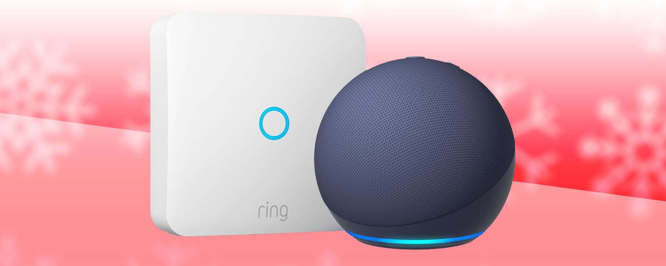 Ring Intercom+Echo Dot: Amazon TAGLIA IL PREZZO del bundle