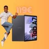 Samsung Galaxy Tab A7 Lite: perfetto in mobilità, solo 119€