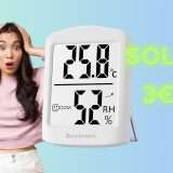 Termometro + Igrometro da interno a soli 3€ su Amazon