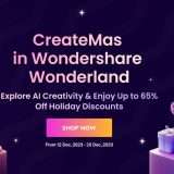 Wondershare: sconti fino al 65% per le festività