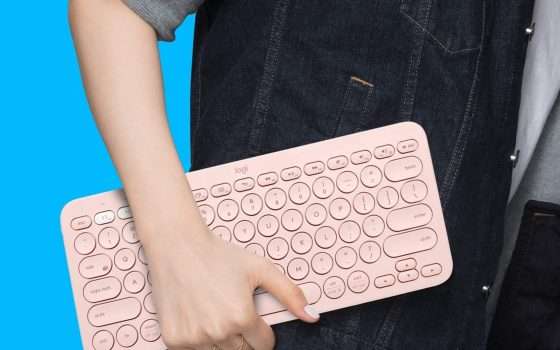 Tastiera Logitech K380: la colorazione Rosa al suo MINIMO STORICO su Amazon (solo 28€)