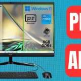 Acer Aspire C24: PC Desktop All-in-One pronto all'uso in OTTIMA OFFERTA
