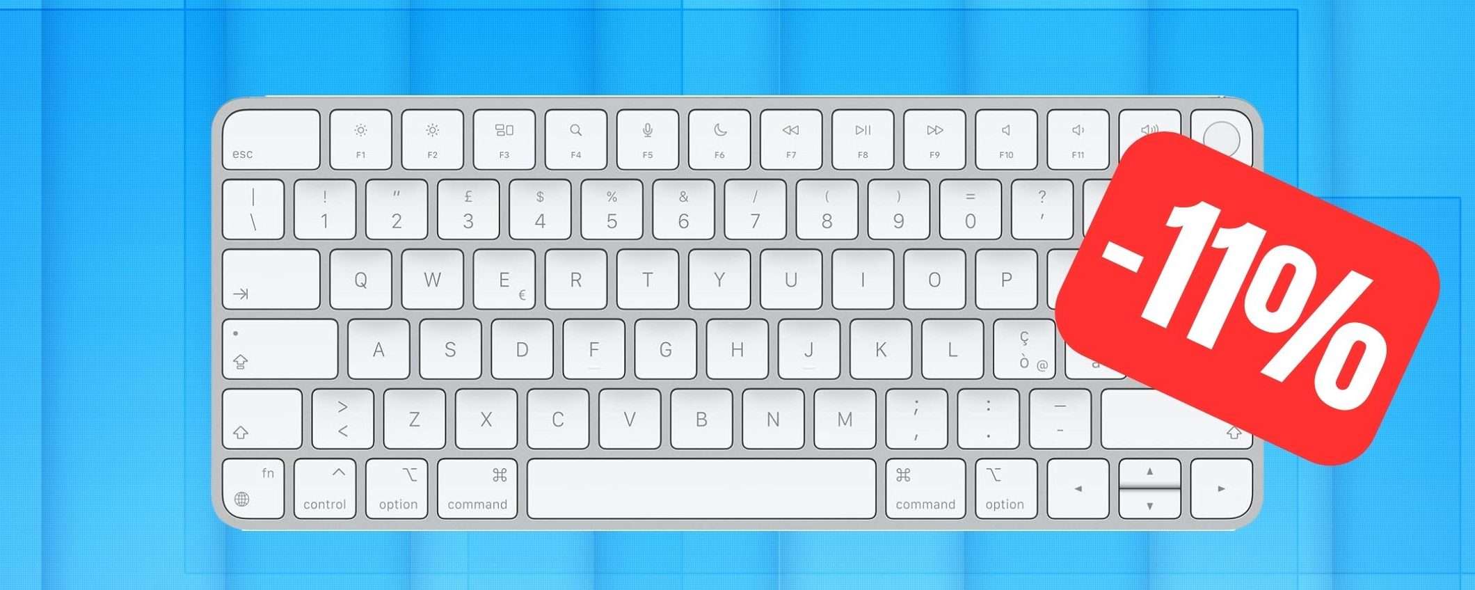 Apple Magic Keyboard con Touch ID ritorna in SCONTO su Amazon