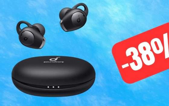 Auricolari Soundcore: tanta qualità ad un SUPER PREZZO su Amazon (-38%)