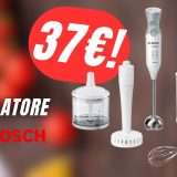 Il Frullatore a Immersione Portatile di Bosch costa solo 37€ grazie allo SCONTO!