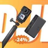 DJI Osmo Action 4 Combo Adventure: prezzo IRRESISTIBILE (-19%)
