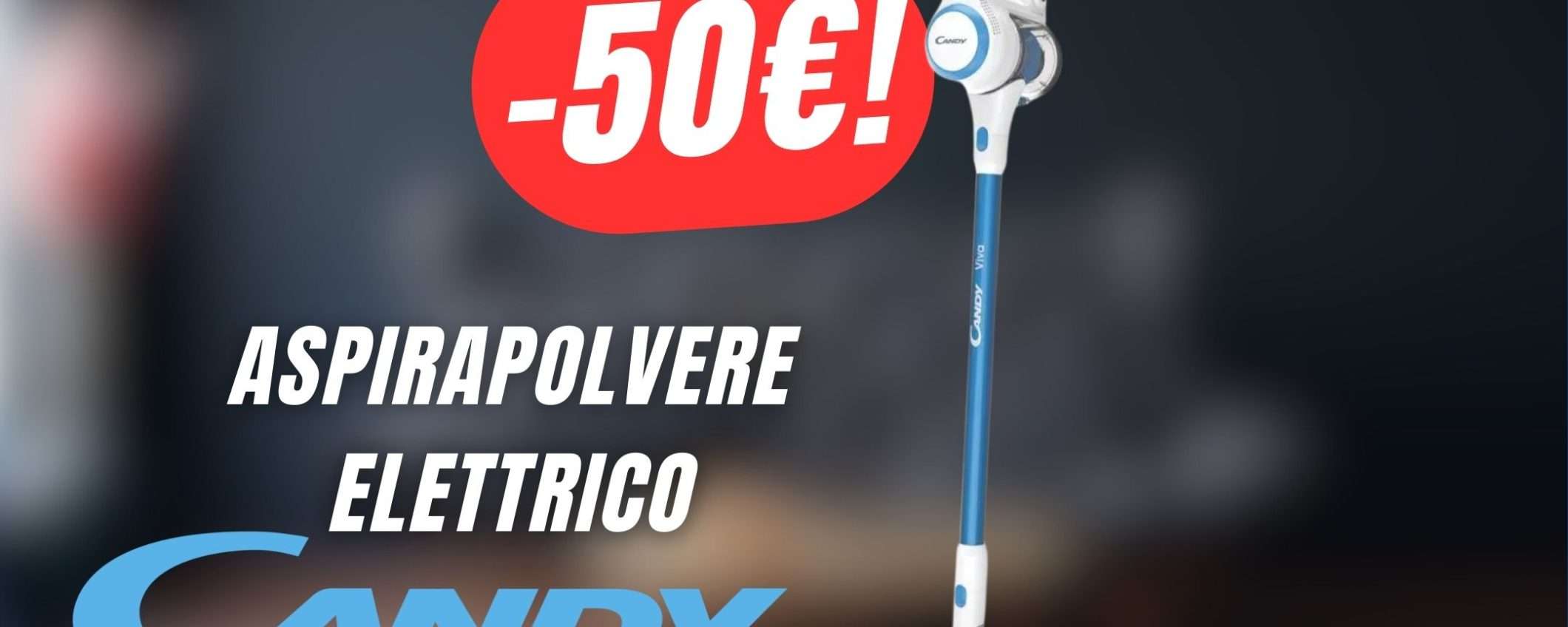 Paga quest'Aspirapolvere Elettrico 50€ in meno grazie allo SCONTO Amazon!