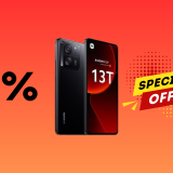 Xiaomi 13T 5G, con display AMOLED e 256 GB in sconto del 20%