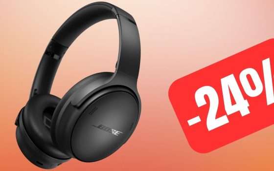 Cuffie Bose in offerta: qualità altissima ad un prezzo SUPER (-24%)