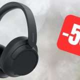 Cuffie wireless Sony con cancellazione del rumore in OFFERTA Amazon (-50%)