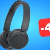 Cuffie Sony con 50 ORE di musica a soli 39 euro su Amazon