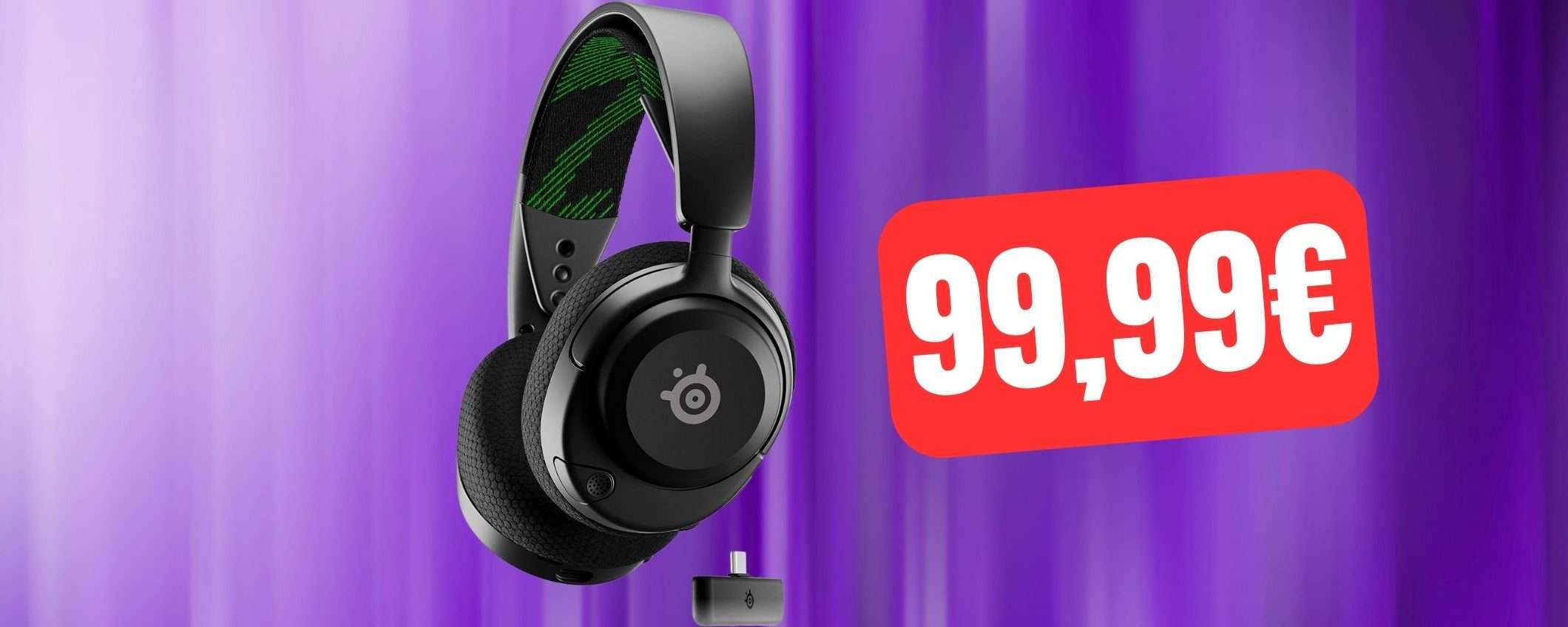 Cuffie da gioco wireless universali in MEGA SCONTO su Amazon