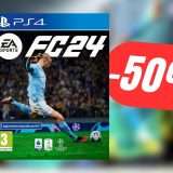 EA SPORTS FC 24 (Fifa 24) per PS4 è scontato del 50%: PREZZO FOLLE