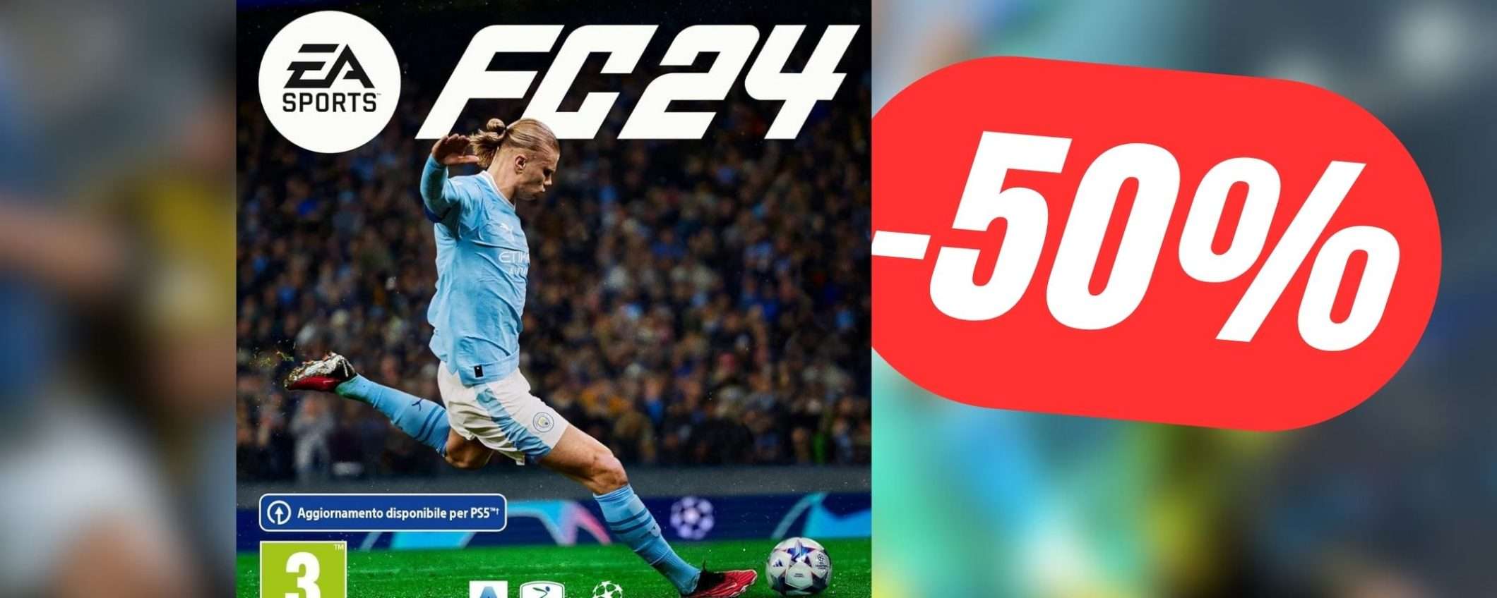 EA SPORTS FC 24 (Fifa 24) per PS4 è scontato del 50%: PREZZO FOLLE