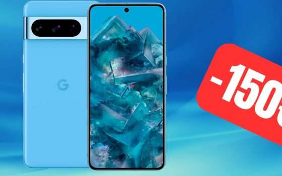 Google Pixel 8 Pro: sconto SUBITO di 150€ su Amazon