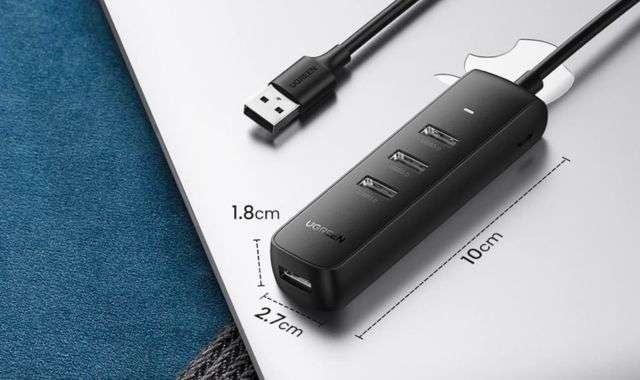 Hub USB compatto e portatile