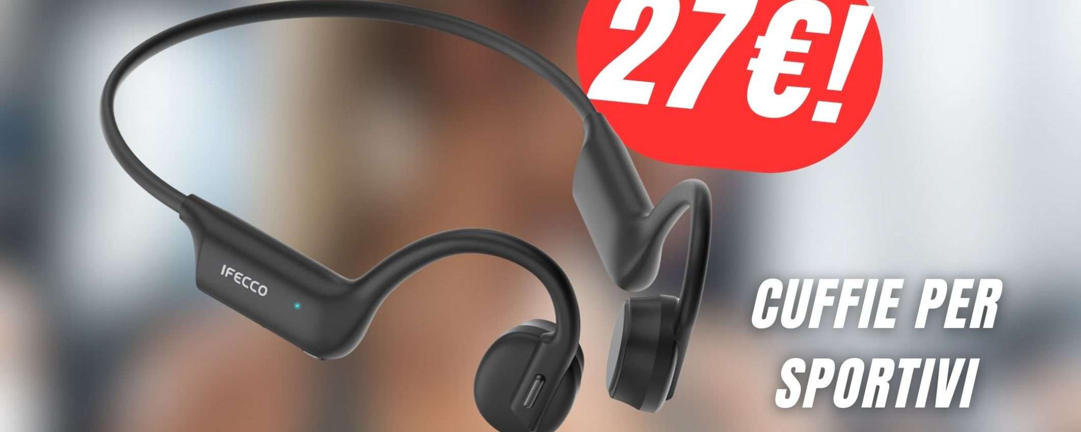 Le Cuffie perfette per gli Sportivi CROLLANO del 22%!