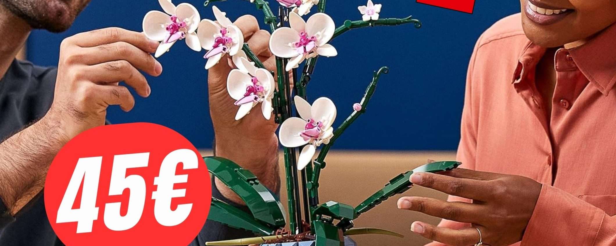 Arricchisci la tua casa con un'Orchidea LEGO! (perfetta per San Valentino)