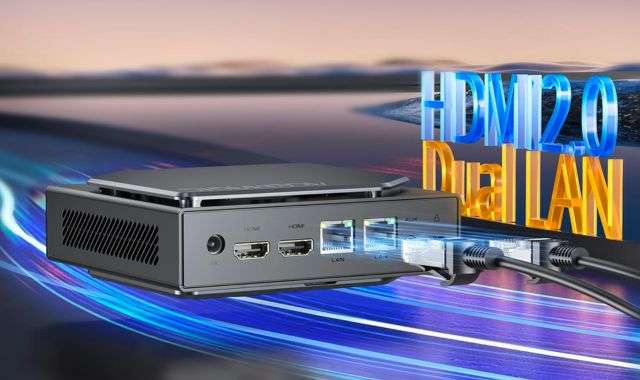 Mini PC porte connessione