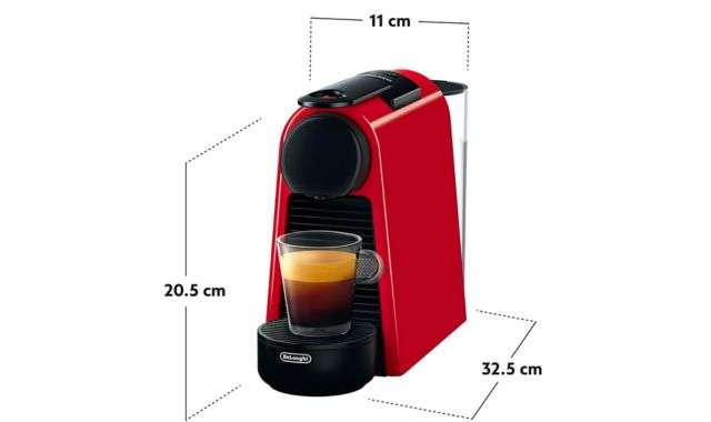 Misure macchina Nespresso Essenza Mini