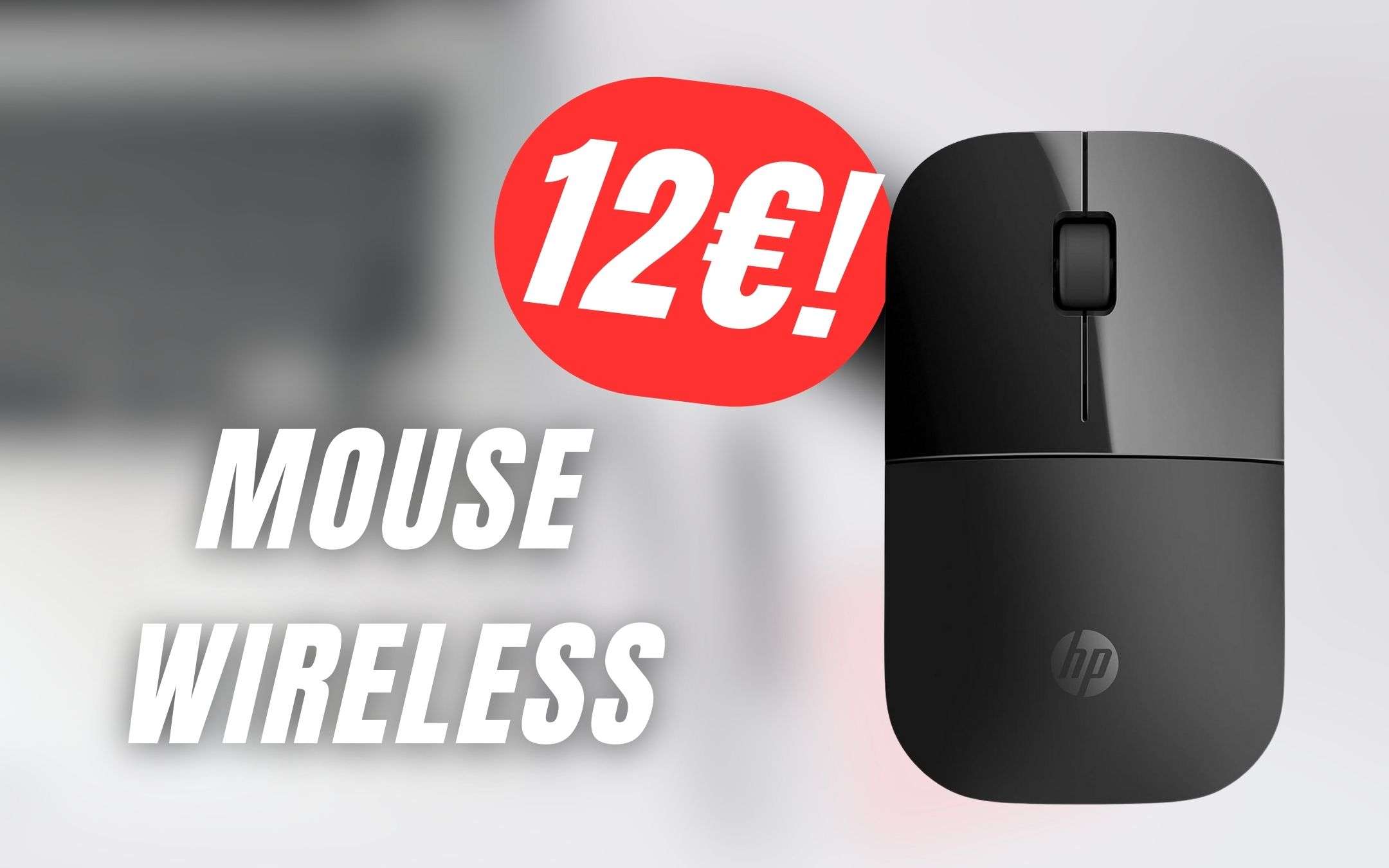 Paga solo 12€ questo Mouse Senza Fili di HP!