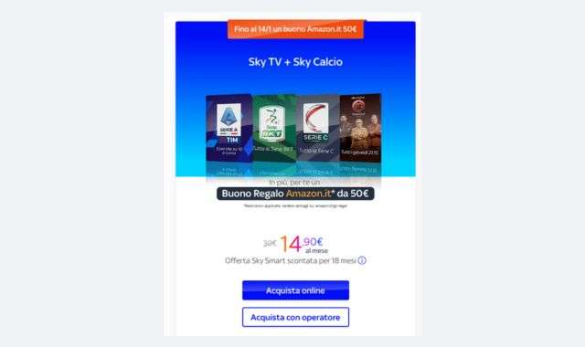 Offerta Sky