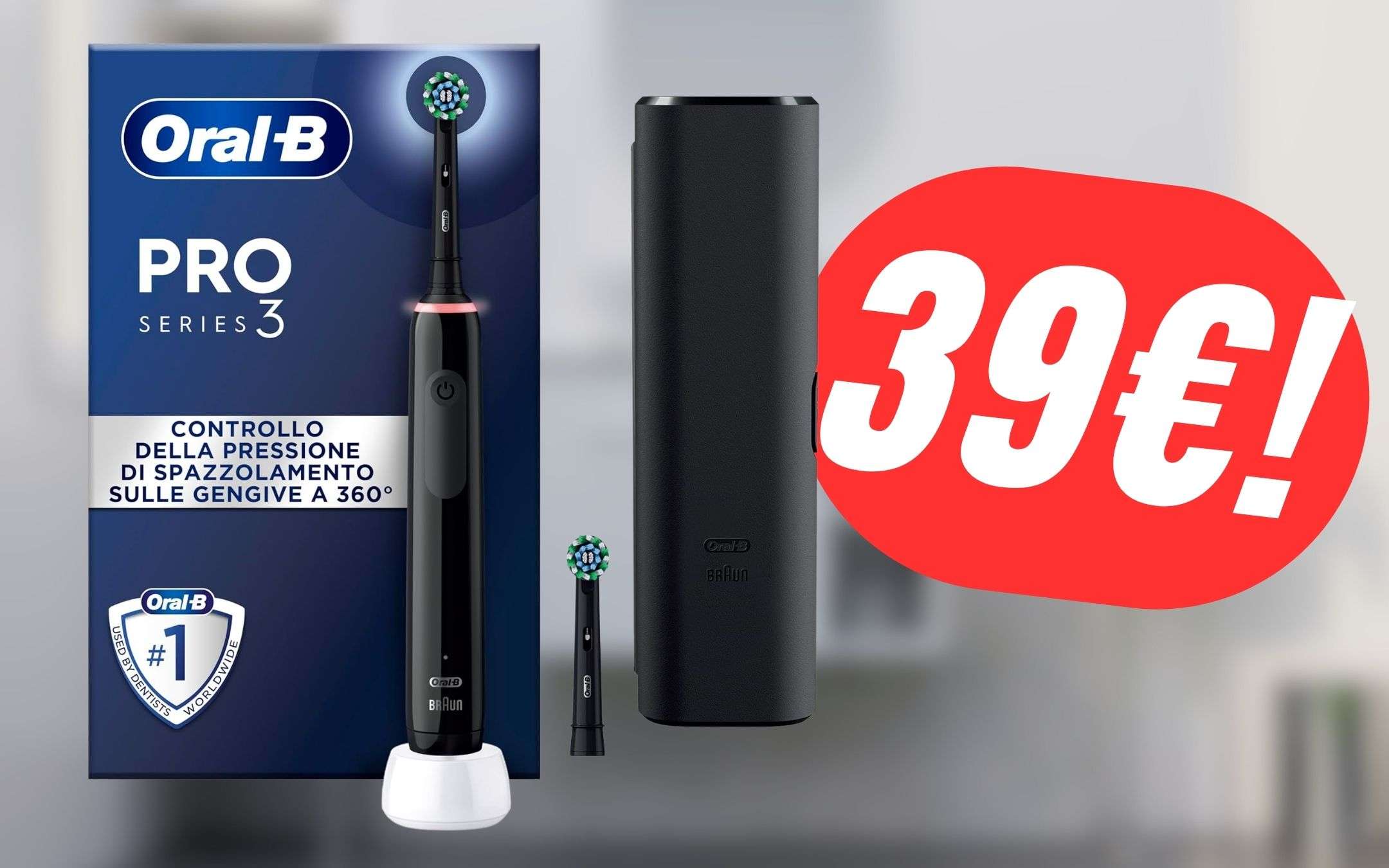 Oral-B Spazzolino Elettrico IO 9 Nero Giftpack Special Edition, 3 - Foto 5