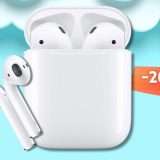 Apple AirPods 2ª generazione TORNANO in sconto: occasione ghiotta