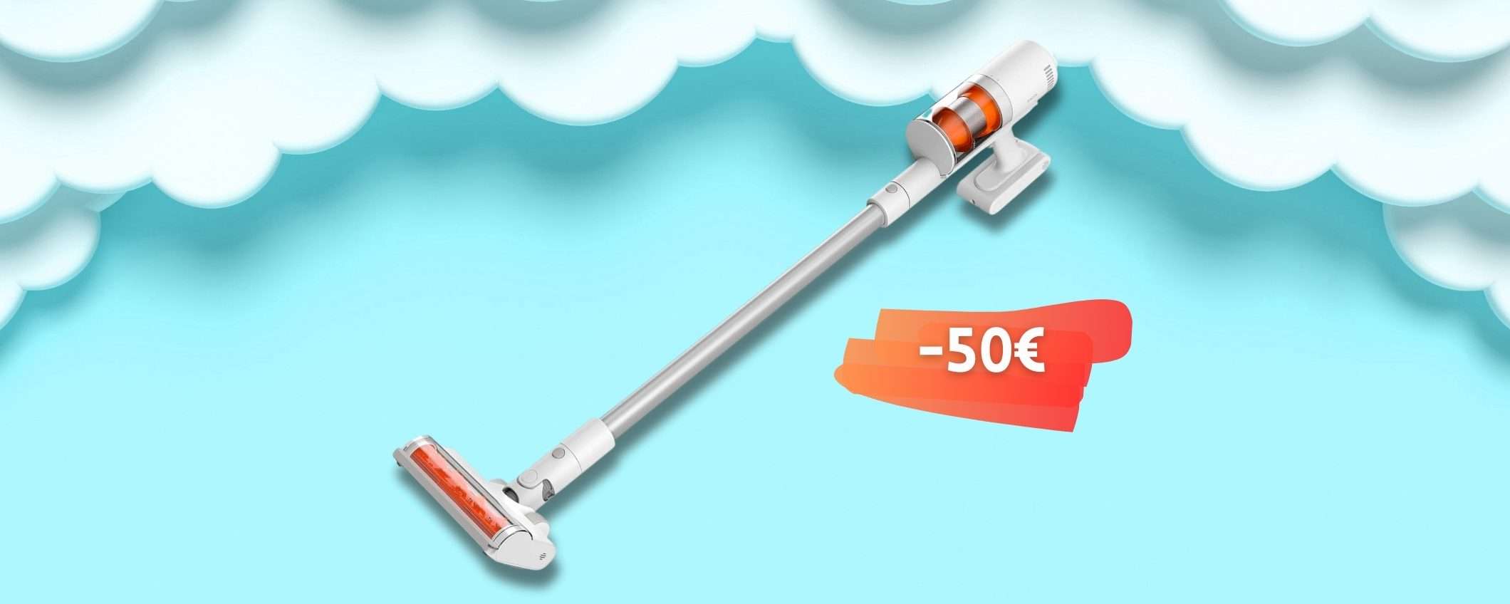 SCONTO da 50€ su Xiaomi Vacuum G11, modello SMART che sa come pulire