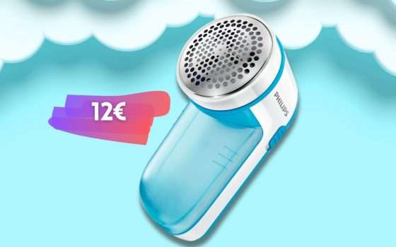 Levapelucchi elettrico, ADDIO ai maglioni infeltriti: 12€ su Amazon