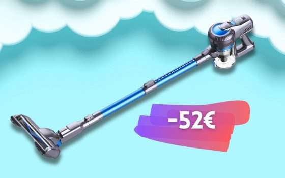 Aspirapolvere senza fili DOPPIO sconto: con tanto di accessori è WOW