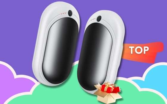 2 scaldamani ricaricabili per 20 ore di MANI AL CALDO ovunque tu sia