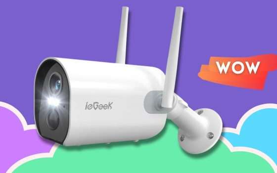 Telecamera 2K da ESTERNO senza fili: avanzata e con prezzo MINIMO
