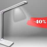 Lampada scrivania: 5 colori e intensità per luce PERSONALIZZATA (40%)