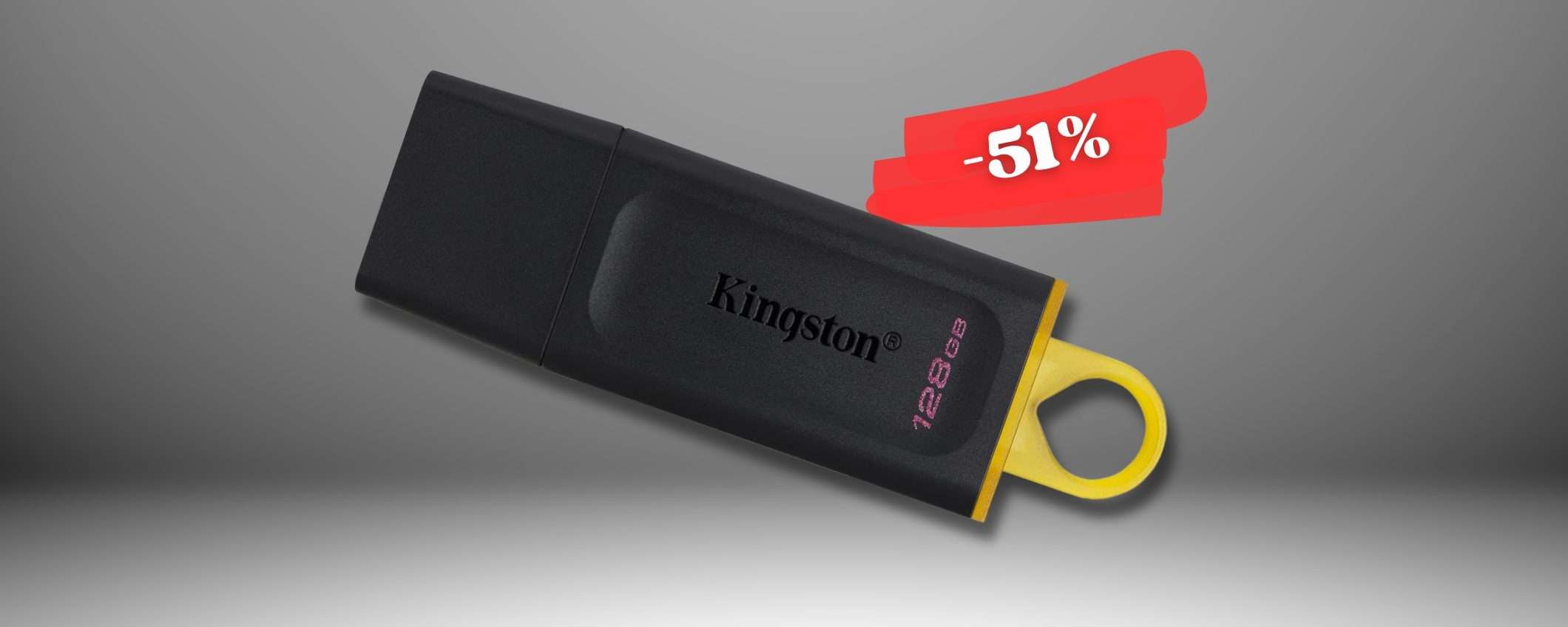 TORNA disponibile con prezzo STRINATO: Chiavetta USB 128GB 3.2 a 9€