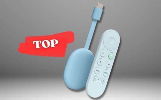 Televisore come NUOVO con app per streaming e non solo: Chromecast 4K