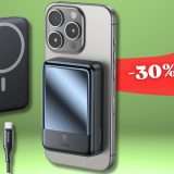 Powerbank Magsafe compatto, ELEGANTE, 20000mAh e FORZA BRUTA (-30%)