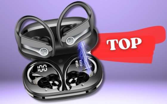 Auricolari Bluetooth SPORT a prezzo che viene ANNIENTATO su Amazon