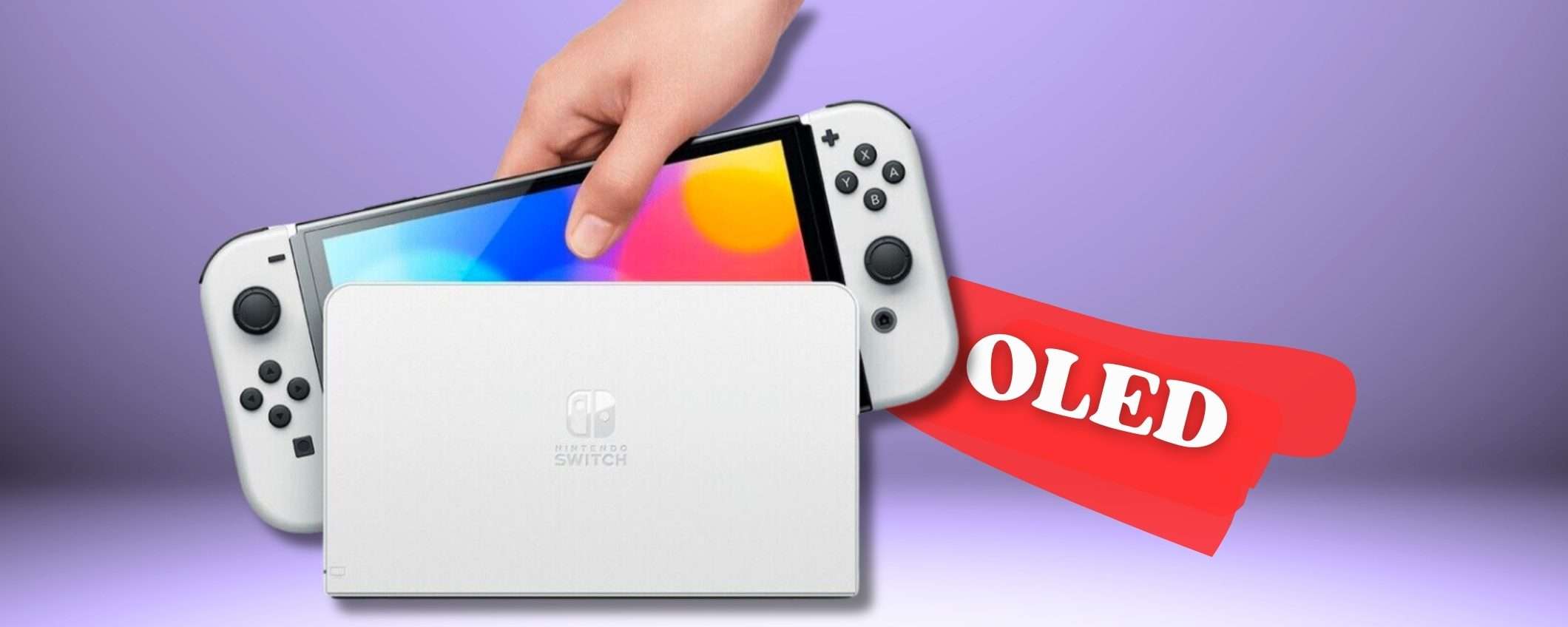 Nintendo Switch OLED scende sotto i 300€, occasione unica su eBay