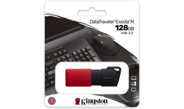 Pen Drive Kingston 128GB DataTraveler sconto