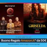 Promo Sky Intrattenimento Plus: hai anche Netflix e un buono Amazon